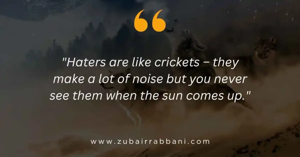 Savage Quotes For Haters