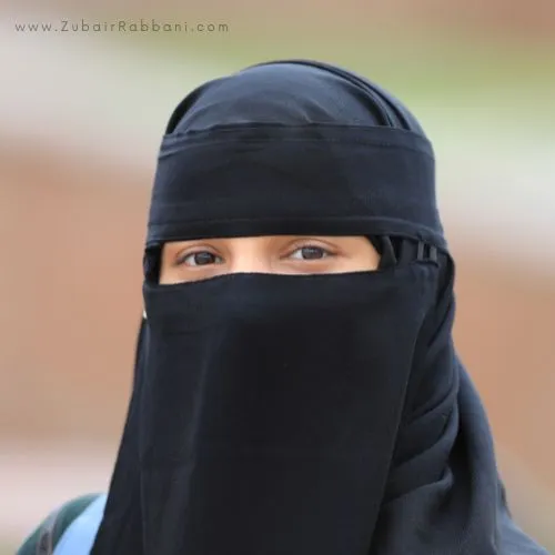 profile pic black hijab girl dp