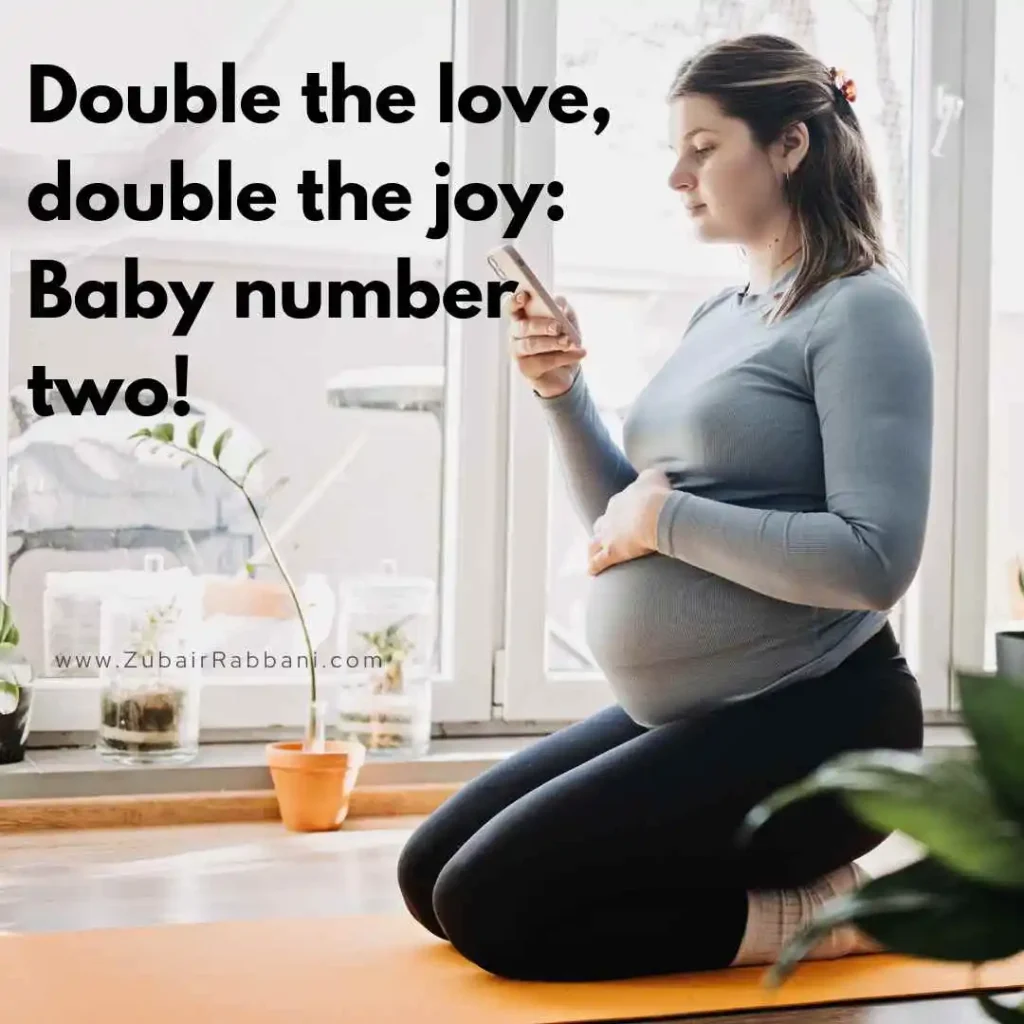 2nd Pregnancy Announcement Quotes