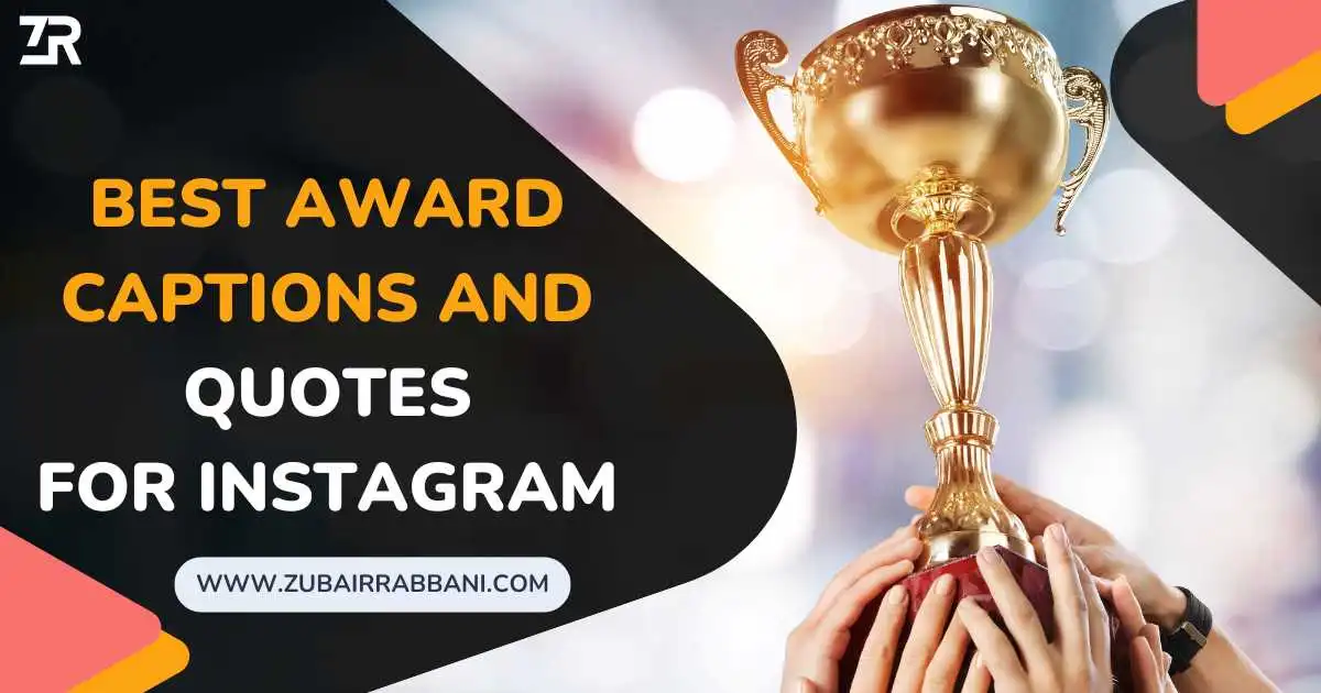 Award Captions And Quotes For Instagram