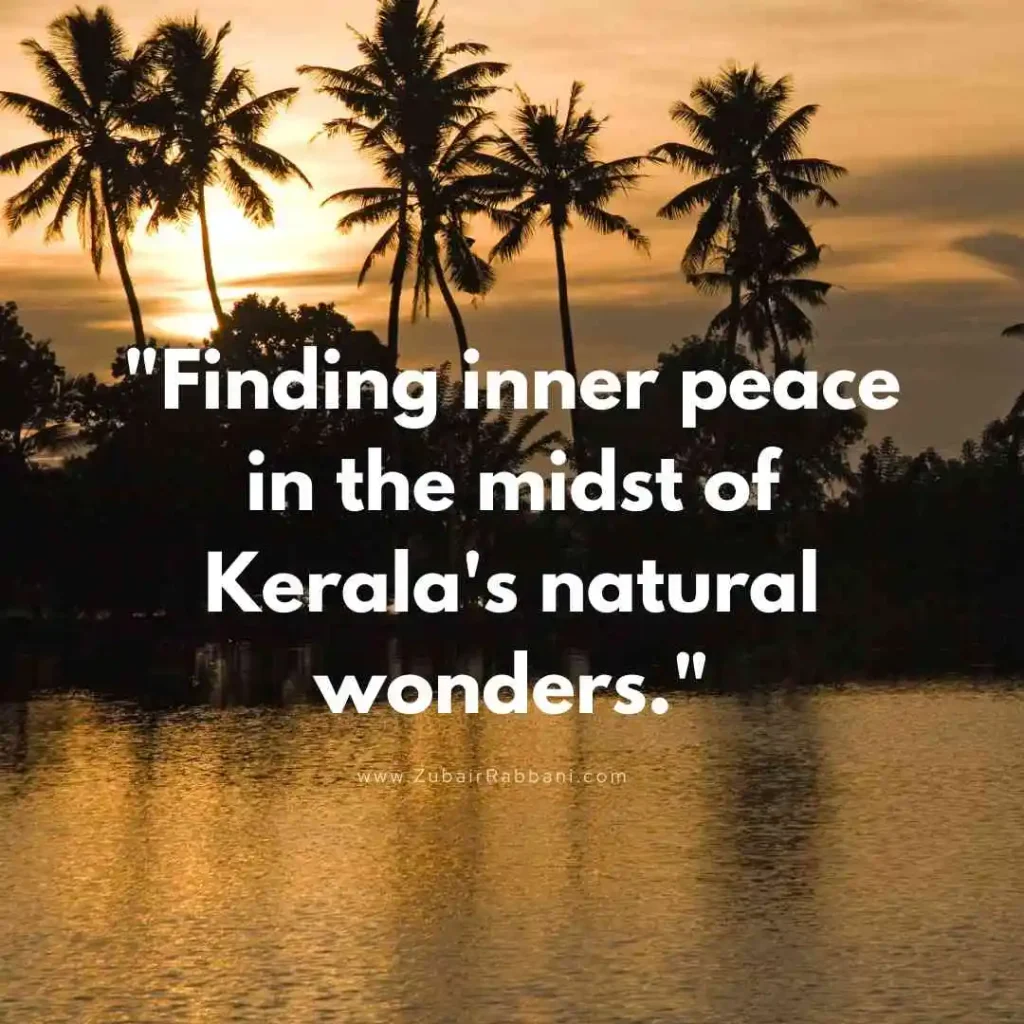 Captions For Kerala Trip