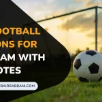 Football Captions For Instagram With Quotes