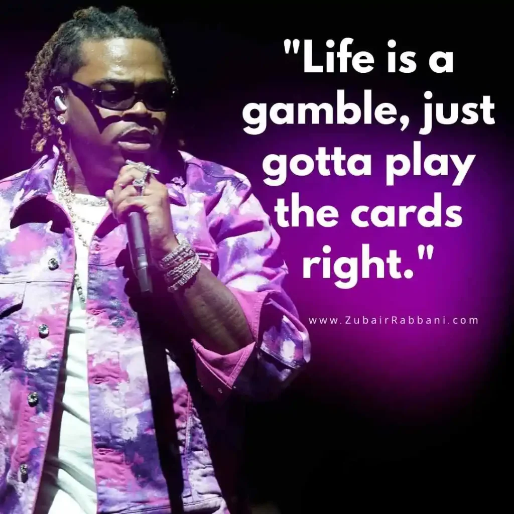 Gunna Quotes For Instagram
