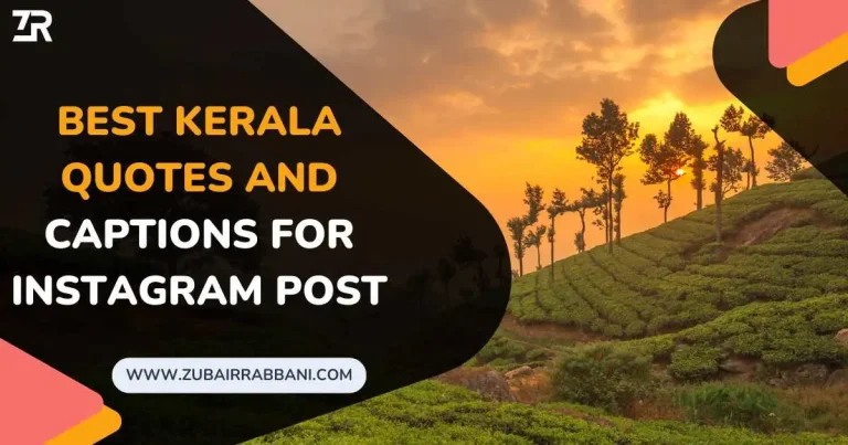 Kerala Quotes And Captions For Instagram