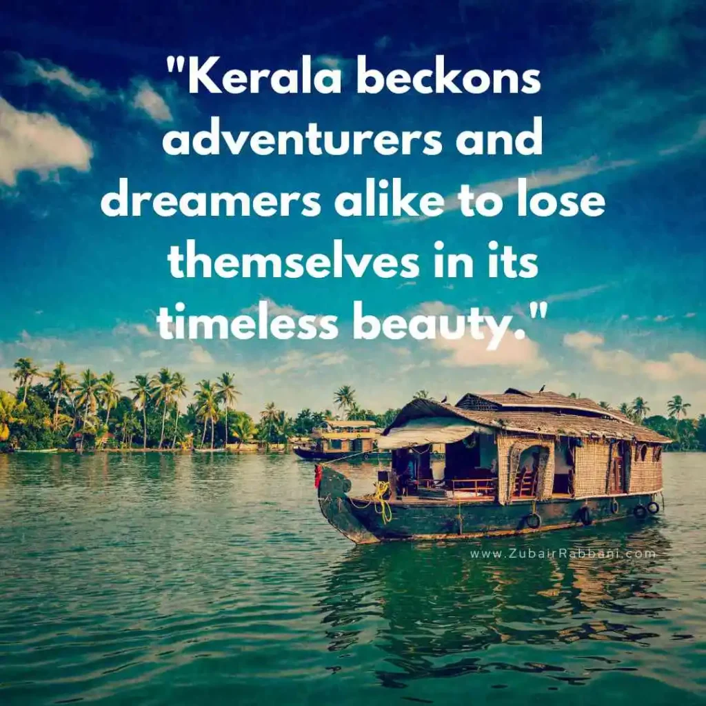 Kerala Travel Quotes