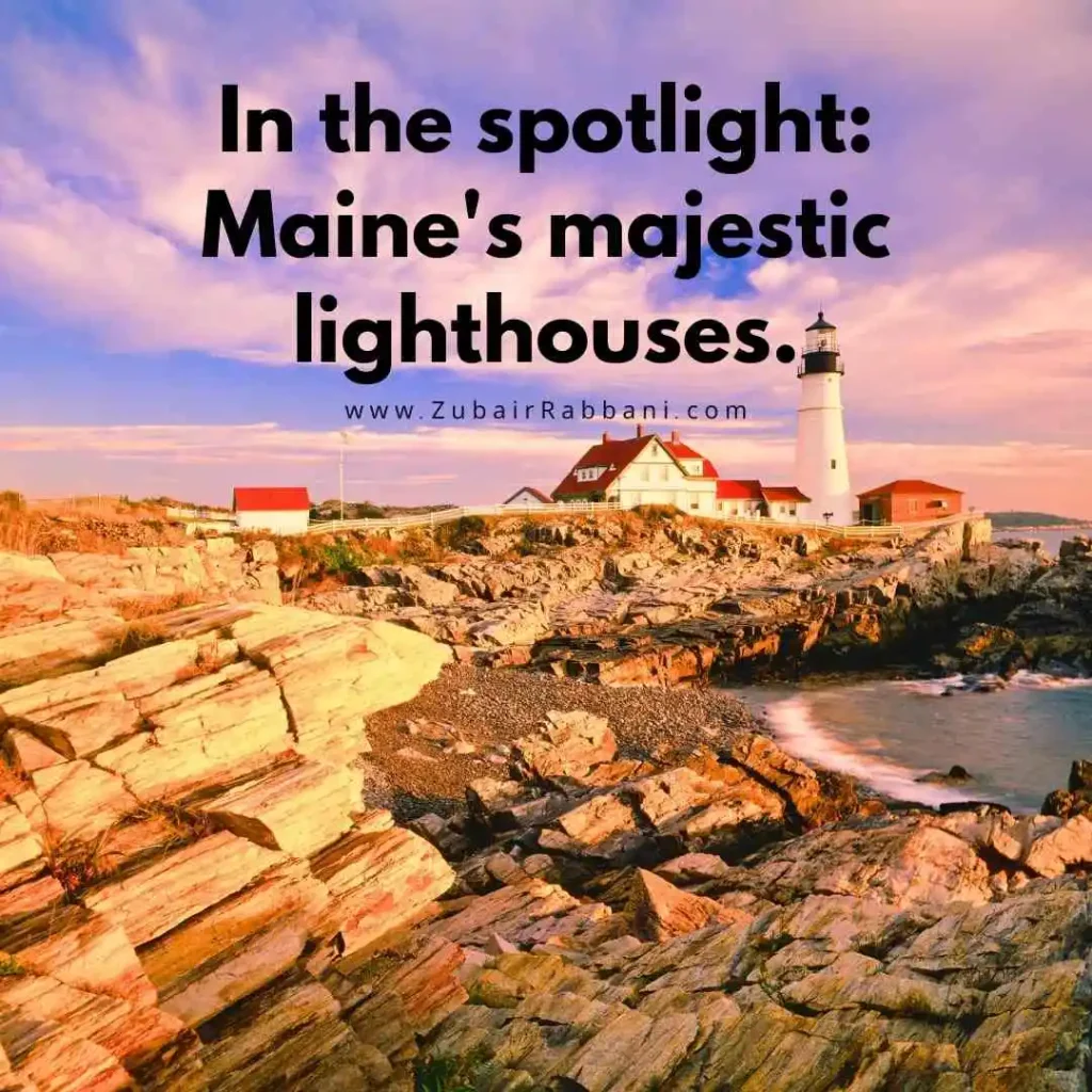 Maine Lighthouse Captions For Instagram
