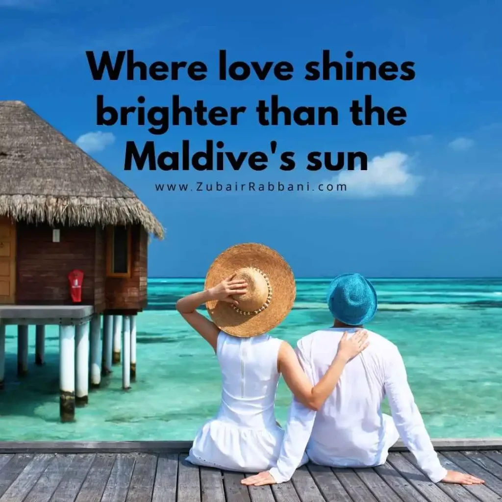 Maldives Honeymoon Captions For Instagram