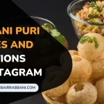 Pani Puri Quotes And Captions For Instagram