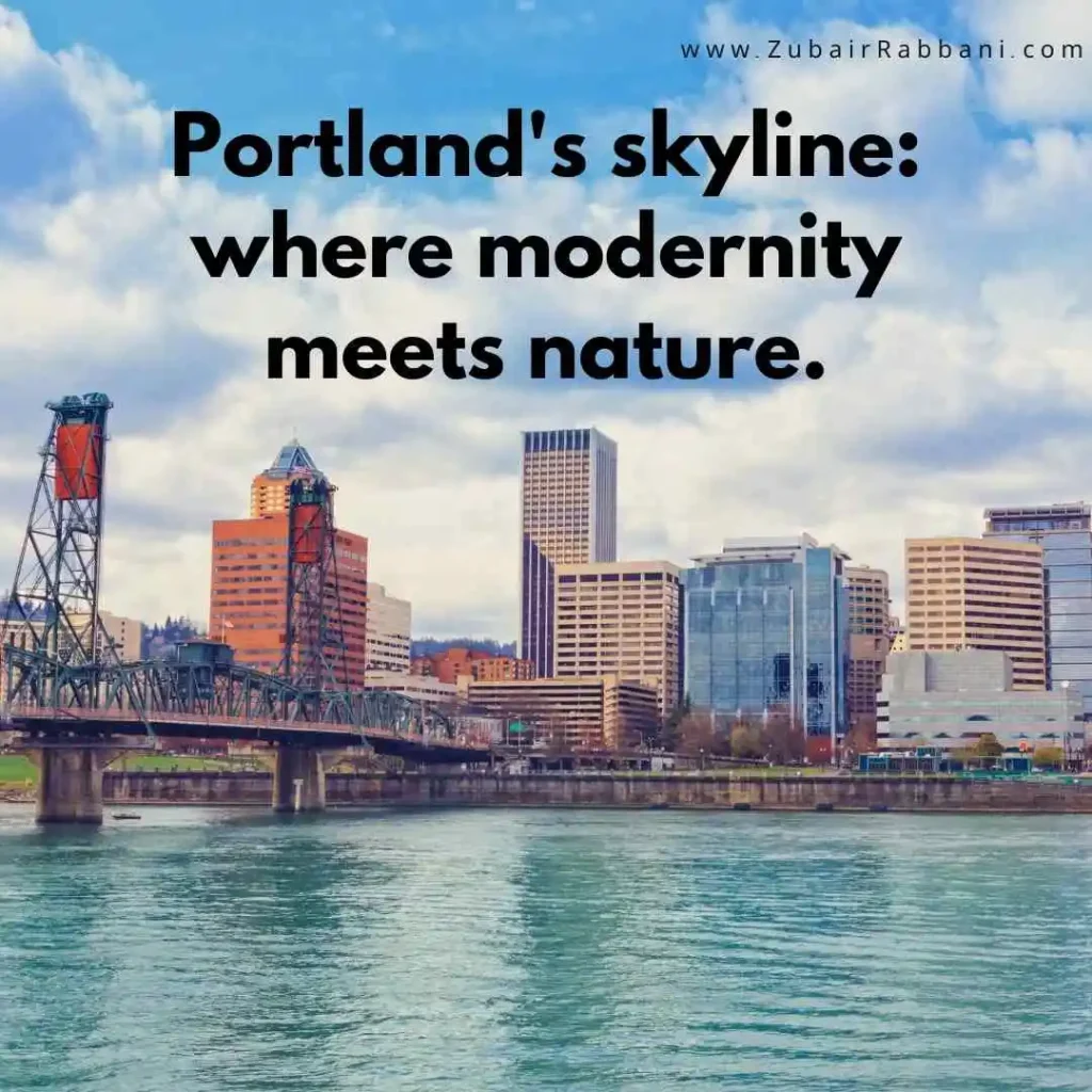 Portland Oregon Captions