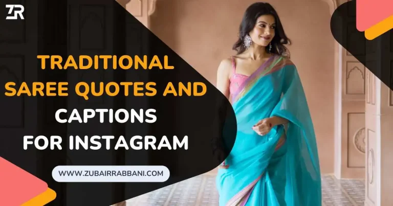 Saree Quotes And Captions For Instagram