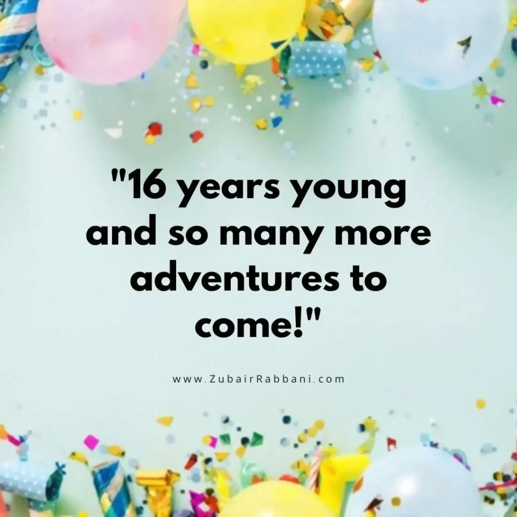 16th Birthday Quotes For Instagram