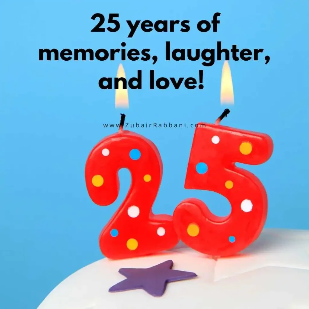 25th Birthday Captions For Instagram