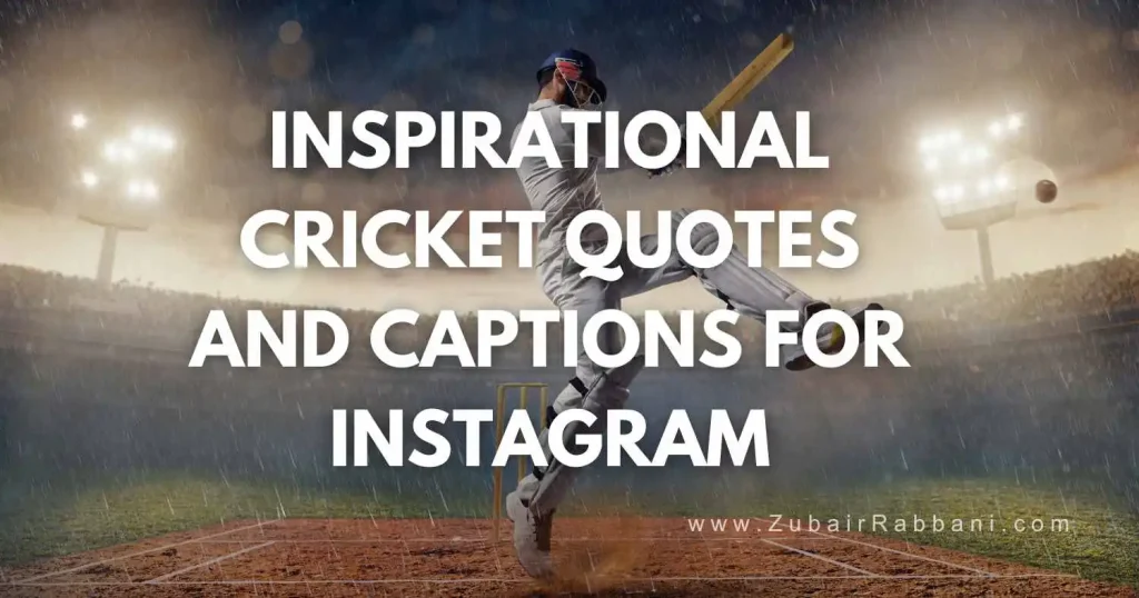 Cricket Quotes And Captions