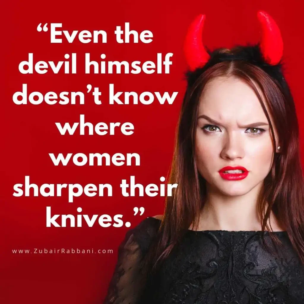 Devil Quotes For Instagram For Girl