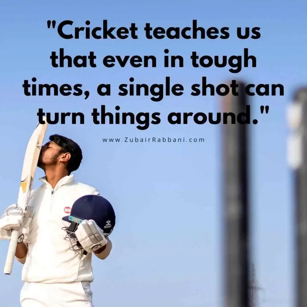 Quotes On Cricket Love