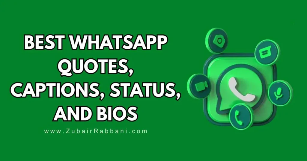 WhatsApp Quotes Captions Status And Bios