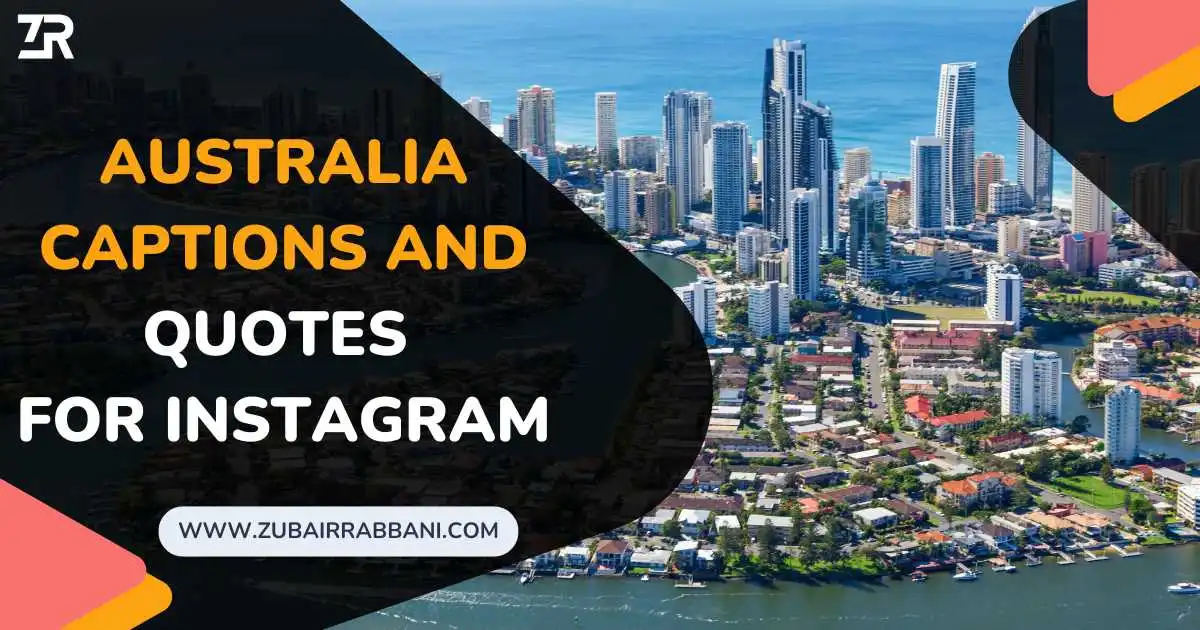 Australia Captions And Quotes For Instagram