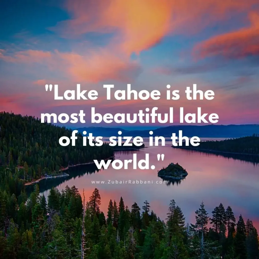 Lake Tahoe Quotes For Instagram